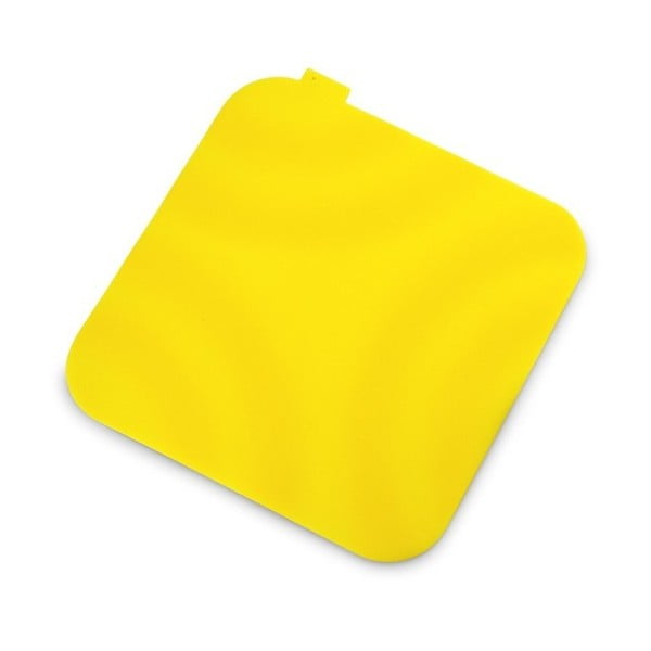 Suport din silicon pentru oală fierbinte Vialli Design, galben