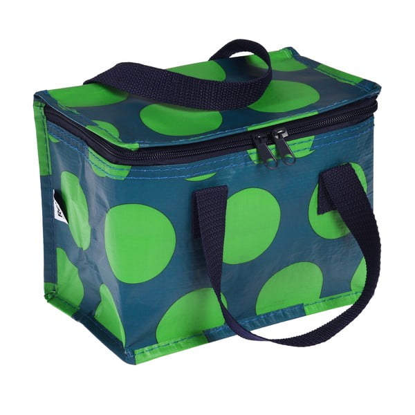 Geantă termoizolantă verde-albastră Spotlight – Rex London