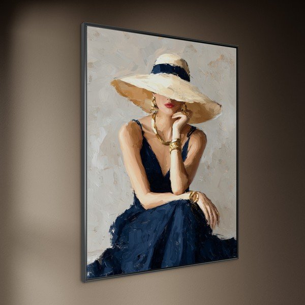 Tablou cu ramă imprimat 60x80 cm Livia – Styler-image-1