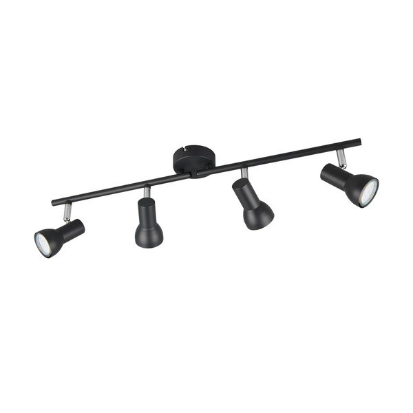Spot negru ø 8 cm Cantar – Reality
