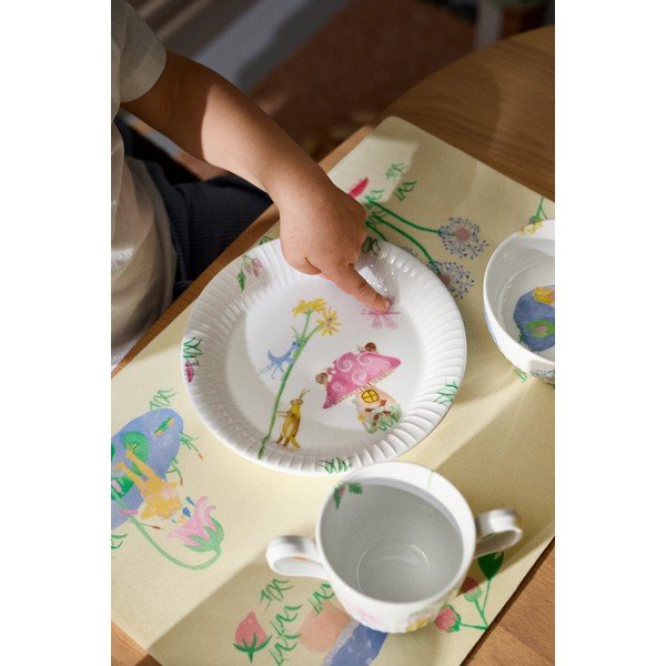 Set de veselă pentru copii 3 buc. din porțelan Hammershøi Kids – Kähler Design-image-3