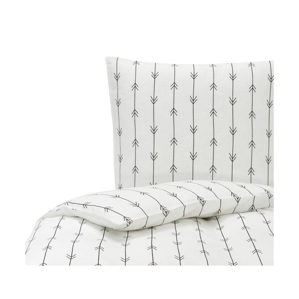 Lenjerie de pat din flanelă Westwing Collection Boho, 155 x 220 cm-image-2