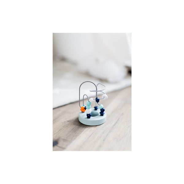 Labirint motorizat cu mărgele de lemn Kindsgut Mandarine-image-4