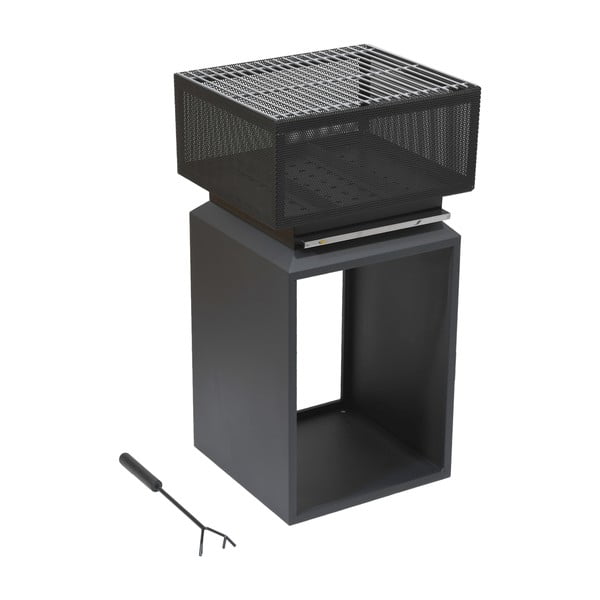 Vatră  din oțel inoxidabil Cube - Cattara-image-2