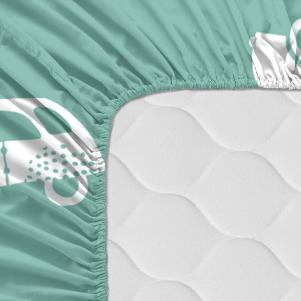 Cearșaf din bumbac pentru copii Moshi Moshi Holidays, 70 x 140 cm-image-3