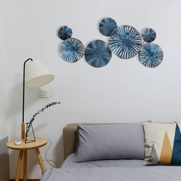 Decorațiune de perete din metal 79x35 cm Astrid – Wallity-image-2