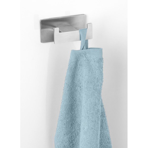 Cârlig argintiu mat autoadeziv din oțel inoxidabil Genova – Wenko-image-3