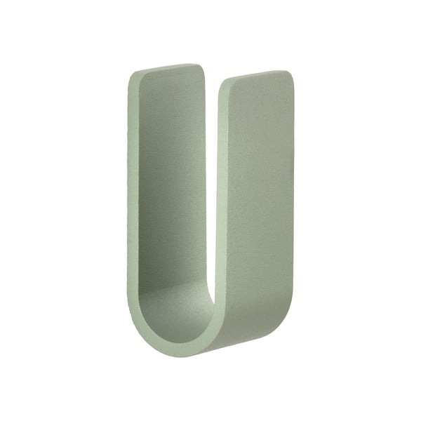 Cârlig verde prăfuit de montat pe perete din metal Ume – Zone