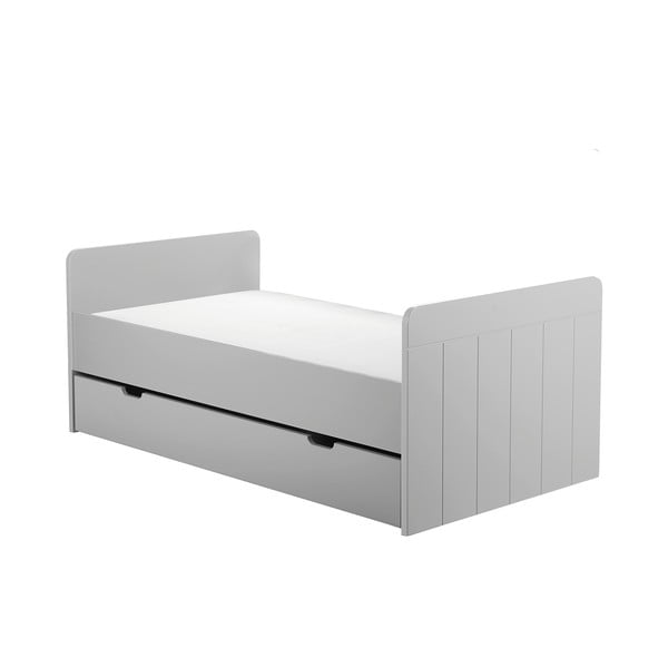 Sertar pentru pătuț Pinio Calmo, 140 x 70 cm, gri-image-1