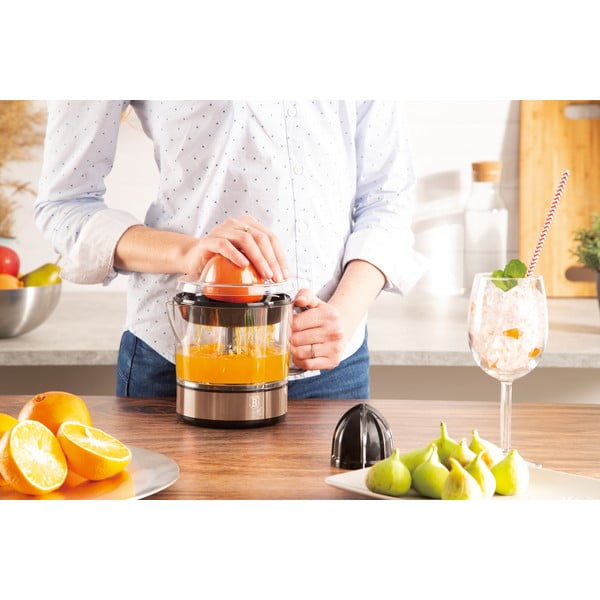 Presă electrică pentru citrice Rosegold Metallic Line - BerlingerHaus-image-1