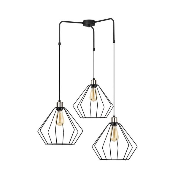 Lustră metalică Opviq lights Fedros, negru-image-3