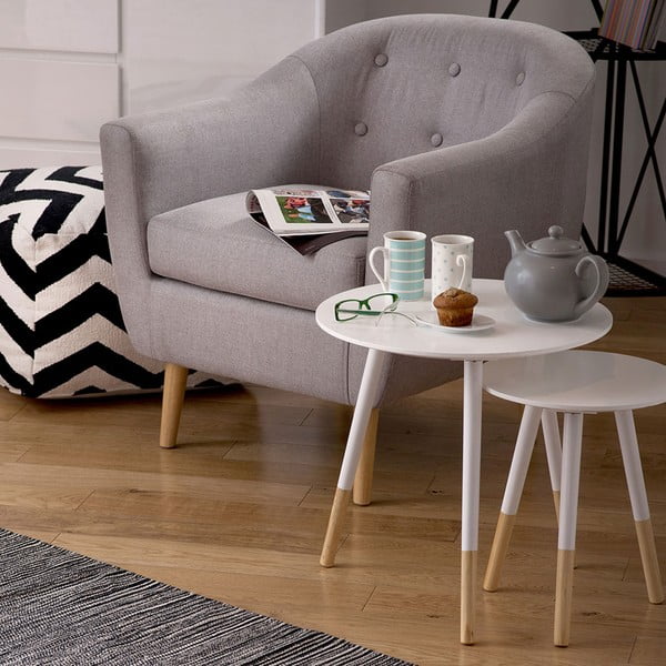 Măsuțe auxiliare 2 buc. rotunde ø 48 cm Viborg – Premier Housewares-image-1