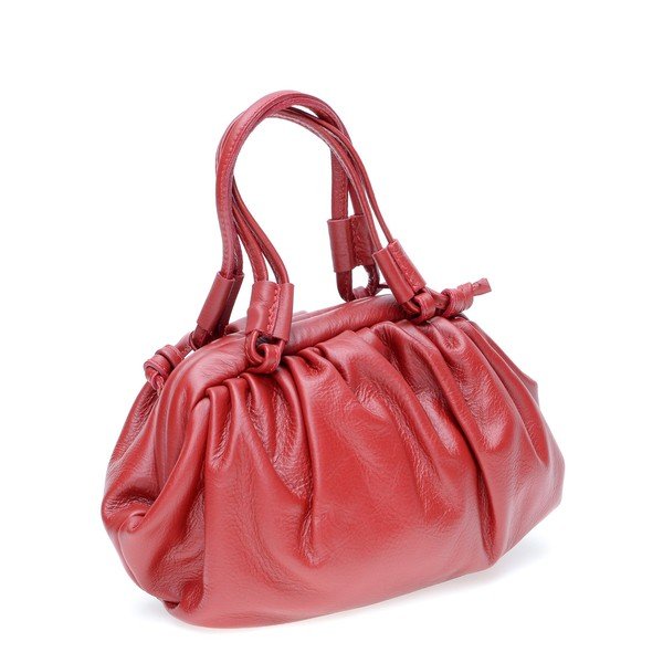 Geantă din piele Isabella Rhea, roșu-image-3