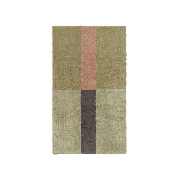 Covor țesut manual din lână 80x140 cm Chroma Dusty Pink – Lorena Canals