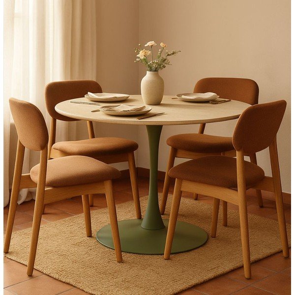 Masă de dining rotundă ø 120 cm Stockholm – Mauro Ferretti-image-1