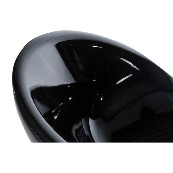 Fotoliu rotativ Kokoon Design Bowl, negru-image-1
