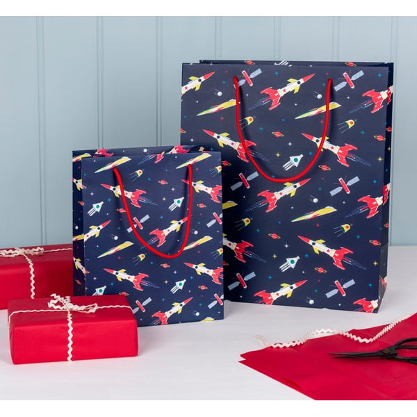 Pungă de cadouri 19x10 cm Space Age – Rex London-image-1