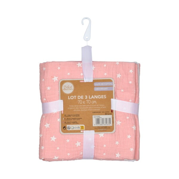 Scutece 3 buc. din muselină – Bébé Douceur-image-3