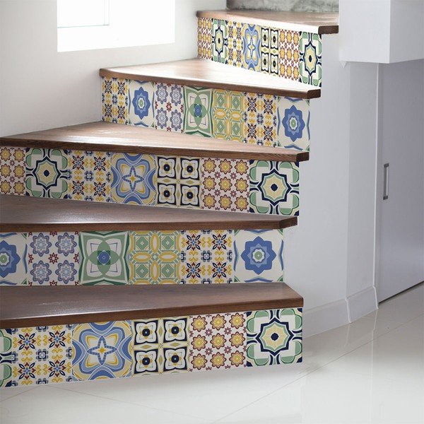 Set 2 autocolante pentru scări Ambiance Stickers Stair Jakob, 15 x 105 cm-image-1