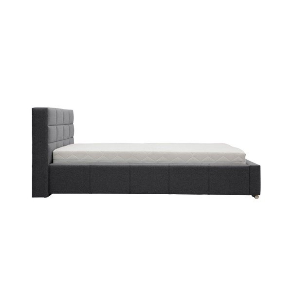 Pat dublu Mazzini Beds Reve, 140 x 200 cm, gri-image-3