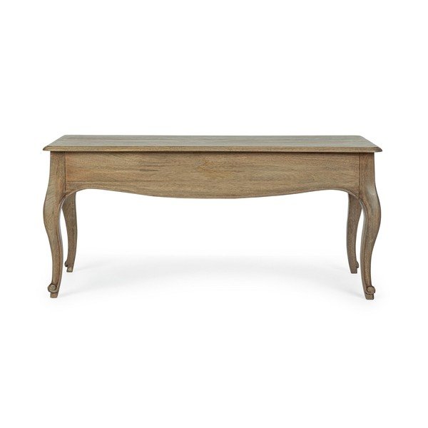 Măsuță de cafea în culoare naturală închisă din lemn de mango 55x110 cm Domitille – Bizzotto-image-4