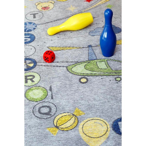 Covor cu 2 fețe Narma Tähemaa, 160 x 230 cm, gri-image-3