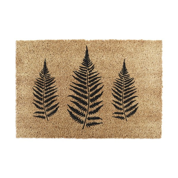 Covoraș de intrare din fibre de nucă de cocos 40x60 cm Fern Leaf – Artsy Doormats