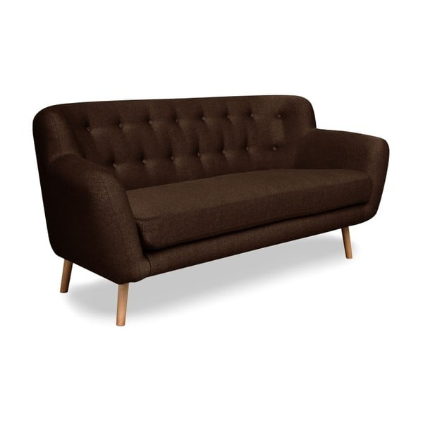 Canapea Cosmopolitan design London, 162 cm, maro-image-2