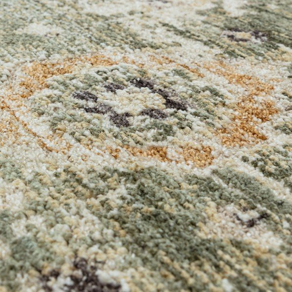 Covor verde-bej țesut manual 200x300 cm Heriz Ornate – Asiatic Carpets-image-3