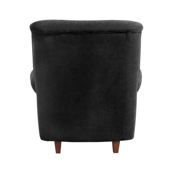 Fotoliu Max Winzer Vicky Velor, negru-image-1