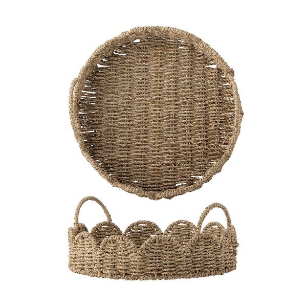 Tavă de servire din iarbă-de-mare ø 35 cm Brea – Bloomingville-image-2