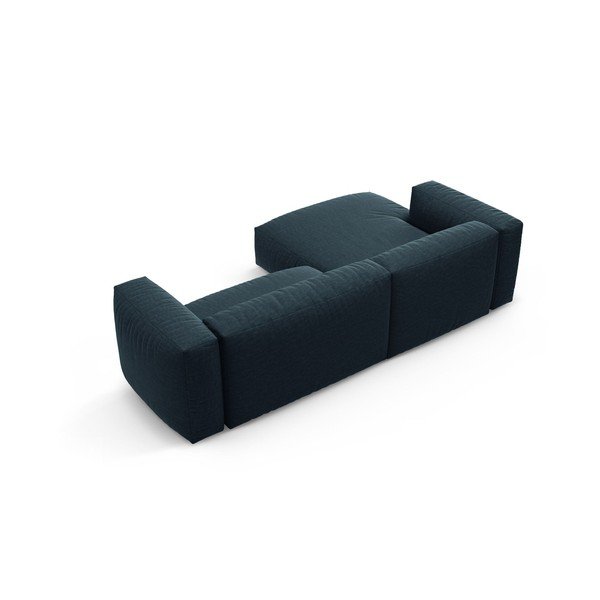 Colțar modular albastru închis extensibil (cu colț pe partea stângă/cu șezlong) – Micadoni -image-4