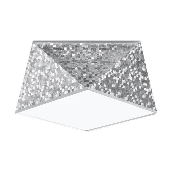 Plafonieră argintie 25x25 cm Koma – Nice Lamps