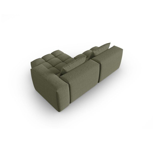 Colțar verde închis (cu colț pe partea dreaptă/cu șezlong) Verona – Cosmopolitan Design-image-3