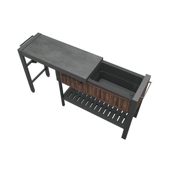 Masă de bar pentru grădină 112x43 cm Hosting – Keter-image-3