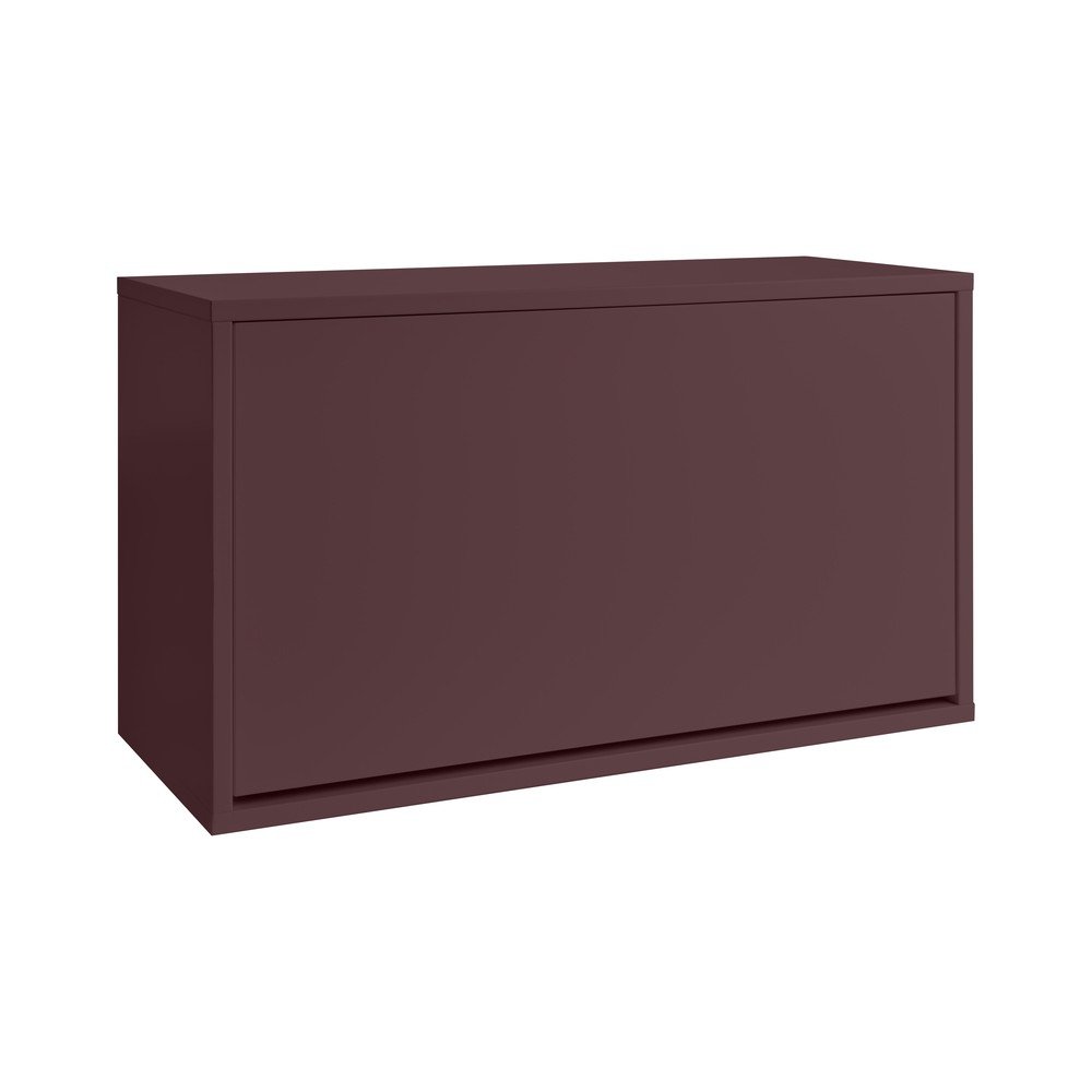Pantofar burgundy cu deschidere înclinată/suspendat 70x30x40 cm – ReCollector