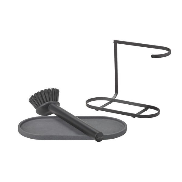 Suport pentru accesorii de spălat gri din beton Dhuva – Blomus-image-2