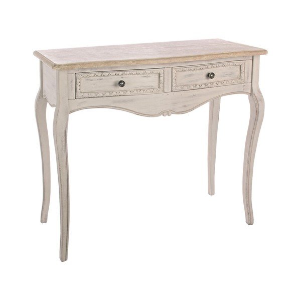 Masă consolă crem 40x90 cm Clarisse – Bizzotto-image-1