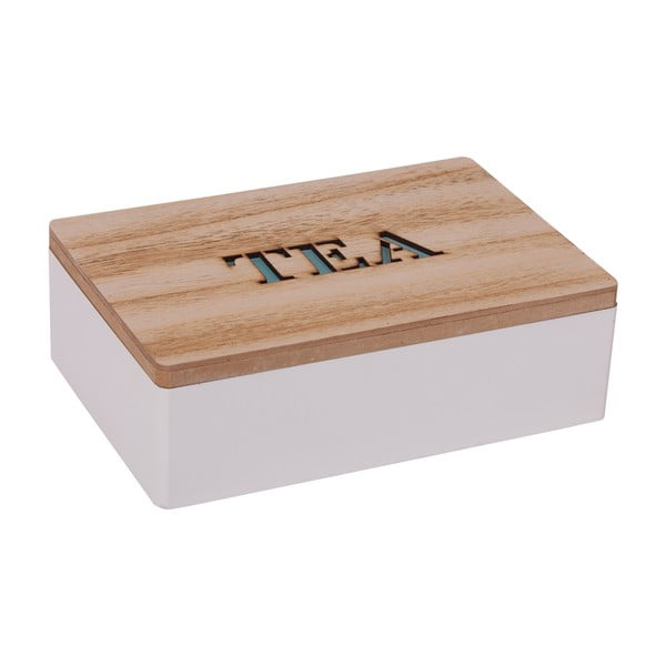 Cutie din lemn pentru cei Tea Blanco