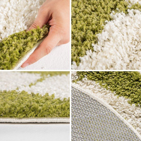 Covor pentru copii verde/crem ø 120 cm Fun – Ayyildiz Carpets-image-3