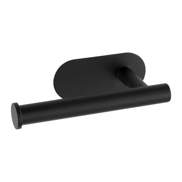 Set de accesorii de baie negru mat autoadeziv din oțel inoxidabil Orea – Wenko-image-3