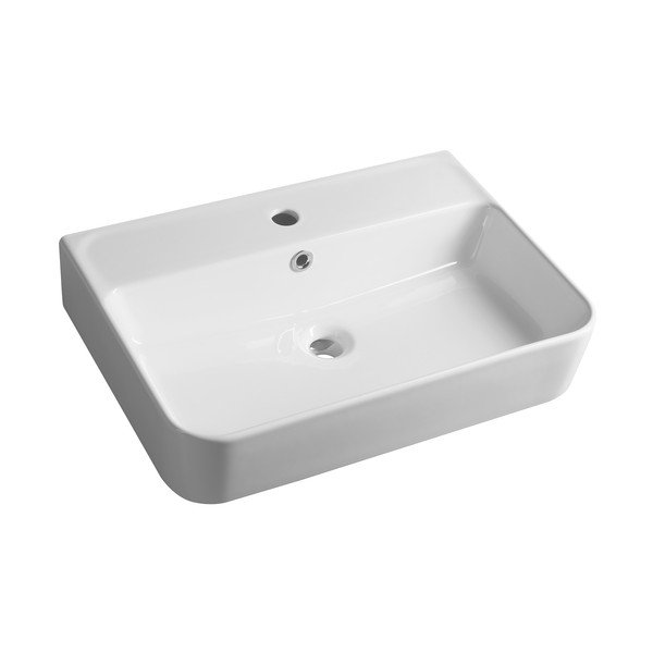 Chiuvetă albă din ceramică 60x42 cm Gali – Sapho