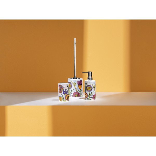 Perie de WC din ceramică Rollin'Art Full Bloom – Wenko-image-4