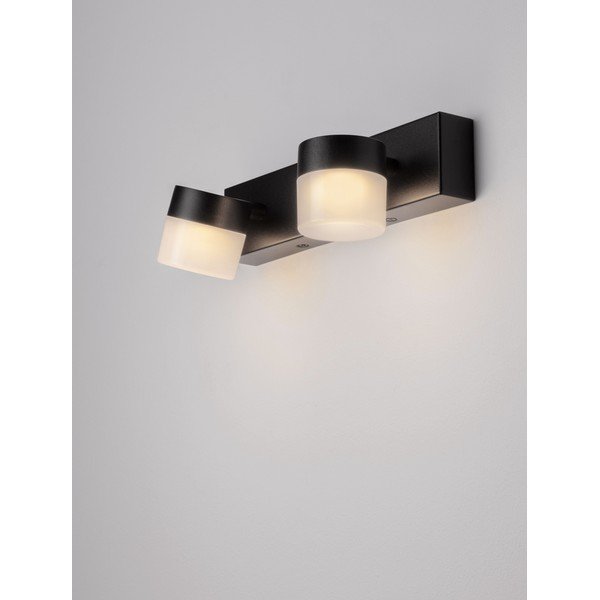 Aplică de perete negru-mat LED din aluminiu Teko – Nova Luce-image-2
