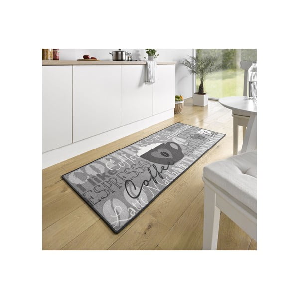 Covor tip traversă de bucătărie Hanse Home Coffee Cup, 67x180 cm, gri-image-4