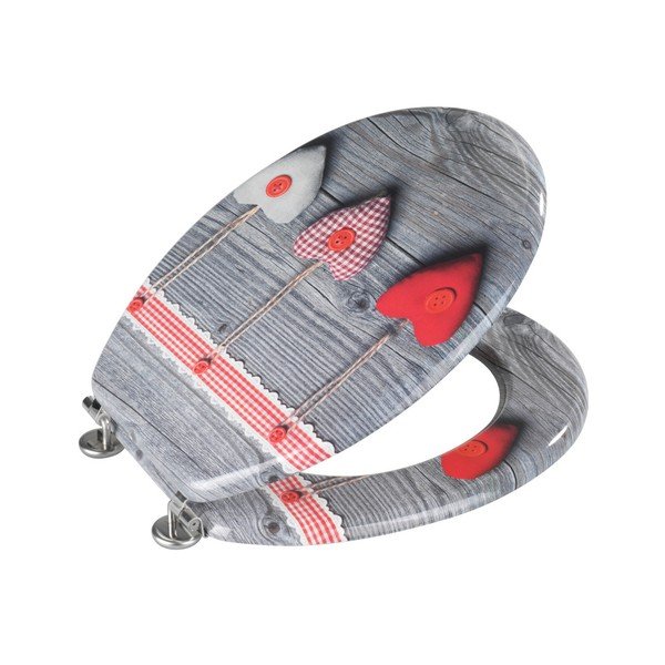Capac WC Wenko Bavarian Hearts, 43 x 37 cm-image-1