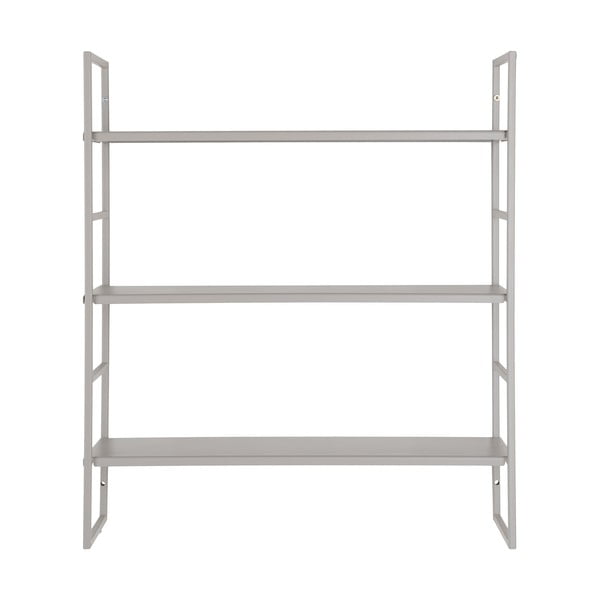Raft gri deschis etajat din metal 48 cm Beja – House Nordic