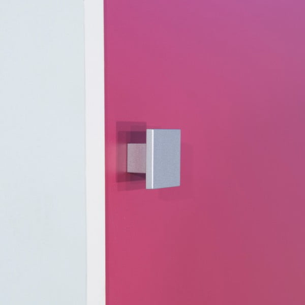 Dulap baie pentru mașina de spălat TemaHome Wave, lățime 60 cm, roz-image-1