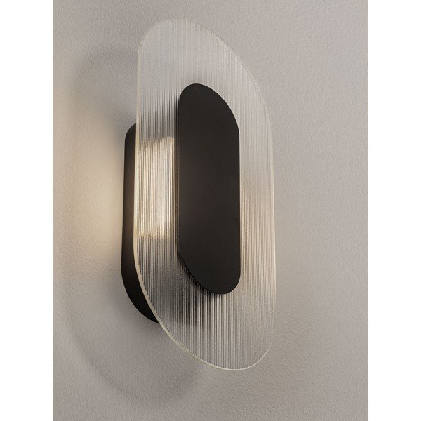Aplică de perete negru-mat LED din metal Vetrio – Nova Luce-image-3