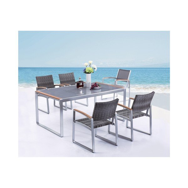 Masă  de grădină 90x160 cm Ava – Garden Pleasure-image-2